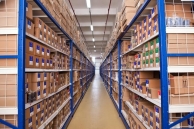 cold storage shelving system