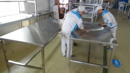 stainless steel table 201
