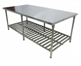 stainless inox table