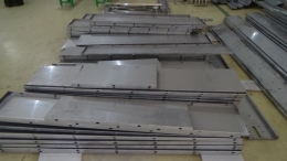 press and brake machining steel