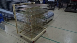 cart for drying goods