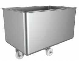 stainless inox tank trolley