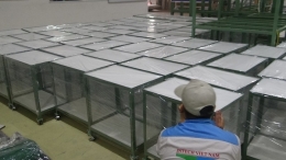 steel frame trolley